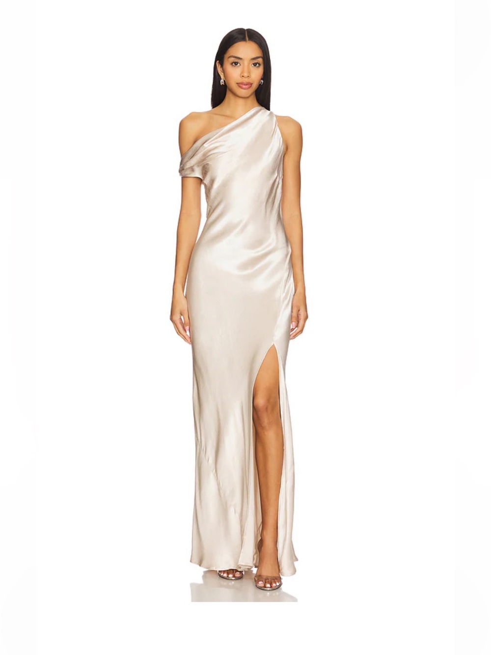 Bec & Bridge Sol Asymmetrical Dress in Sand AU8/US4